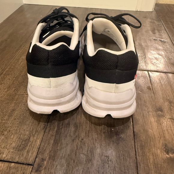 On Running Charcoal and Black Athletic Shoes - Picture 3 of 5